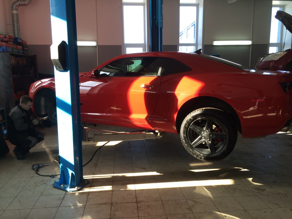 Март 2017 CAMARO сходразвал в Клину 089